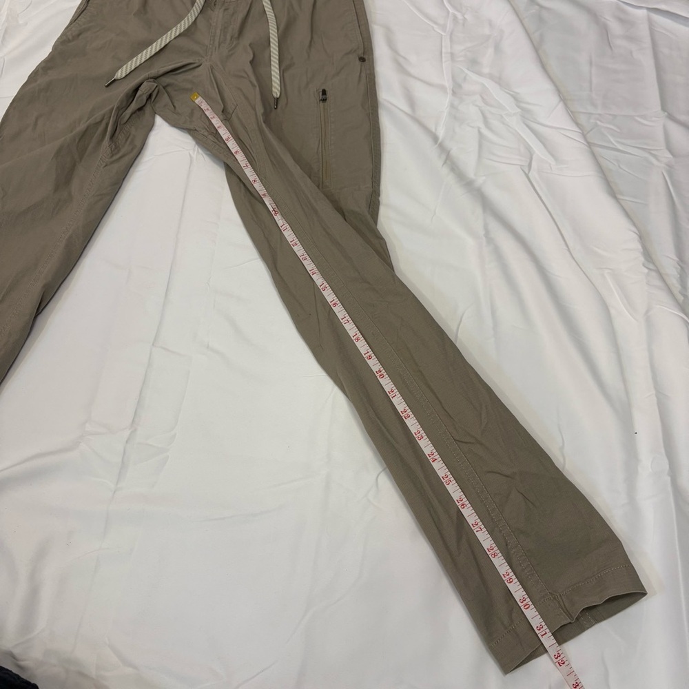 Vuori Ripstop DuraTerra Pants Men's Small Organic Cotton Slim Fitting Joggers - Picture 9 of 10